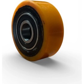 Resim Rolwal Poliüretan Transpalet Tekerleği 75X28MM 