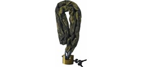 Resim Hard Security Grade 14 mm 3 Metre Kesilmez Motorsiklet Zincir Kilit Motor Kilidi Motorsiklet Kilidi 