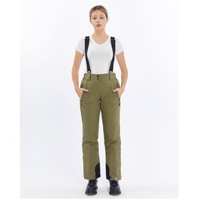 Resim Mapamyumco Kadın Kayak Pantolon - Haki 