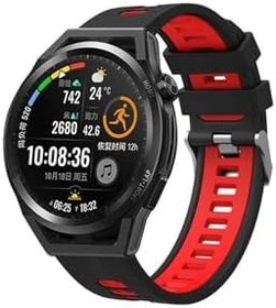 Resim Fogy Amazfit Gtr 42mm ile Uyumlu Bükülmelere Ve Kırılmalara Dayanıklı Renkli Esnek Silikon Kordon 