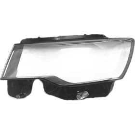 Resim Sant Kuee Araba Sol Yan Far Lens Kapağı Şeffaf Kafa Işık Lambası Kabuk Grand 2014-2019 Için (Yurt Dışından) 