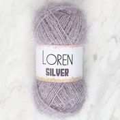 Resim Loren Silver Gri El Örgü İpi - RS0006 - 34097 