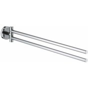 Resim Grohe Essentials İkili Havluluk Banyo Aksesuarı - 40371001 Krom 