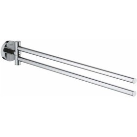 Resim Grohe Essentials İkili Havluluk Banyo Aksesuarı - 40371001 Krom 