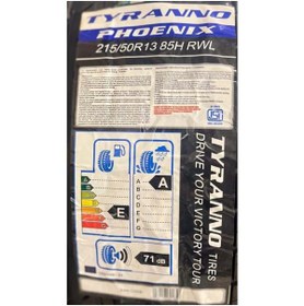 Resim Vitour VİTOUR TYRANNO 215/50R13 85H PHOENIX RWL BEYAZ YAZILI OTO YAZ (ÜRETİM TARİHİ: 2024) 