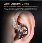 Resim Tenfowee Kz Edx Pro X Kulak İçi Profesyonel Kulaklık - Çift Manyetik Dinamik Bass, 0.75mm Çıkarılabilir Kablo, Uzun Süreli Rahat Kullanım EDX Pro X 