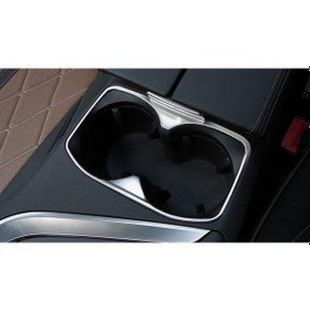 Resim Peugeot 3008 Bardaklık Krom Çerçevesi 5008 Bardaklık Krom Çerçeve 