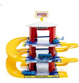 Resim Toyflyer 17 Parça Otopark Garaj Seti 