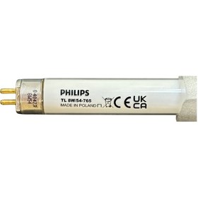 Resim 5 Adet Philips 8w 765 Beyaz Işık 6500k G5 Duylu T5 Floresan 
