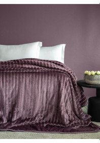 Resim Apricitas Battaniye Gentle Damson 200/220 Çift Kişilik Kırmızı 