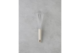 Resim Feyza Design Paslanmaz Çelik Çırpıcı 30 Cm, Dayanıklı ve Şık Mutfak Aksesuarı 