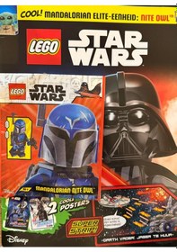 Resim Lego Star Wars Aylık Dergi - Flemenkçe Mandoalorian Figür 