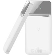 Resim sommeow Baseus Magnetic Wireless 10000mah 20w Hızlı Şarj Powerbank Taşınabilir Hızlı Şarj Cihazı Beyaz 