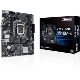 Resim Asus Prime H510M-K Intel H510 LGA 1200 DDR4 3200 MHz Masaüstü Anakart 