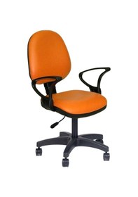 Resim Zentra Kozmo Şef Çalışma Koltuğu Plastik Ayak Turuncu 