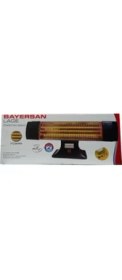 Resim Bayersan 3 Camlı Quartz Soba 1800W 