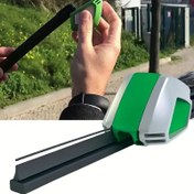 Resim 1 adet YENİ Araba Silecek Tamir Aracı Cam Silecek Bıçağı Kesici Kauçuk Regroove Aracı Trimmer Restorer Araba Aksesuarları 