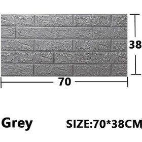 Resim Gümüş 1/5/10 Adet 70 38 Köpük 3d Stereo Kendinden Yapışkanlı Duvar Kağıdı Çarpışma Önle Ambalaj Dekoratif Su Duvar Kağıdı 56395882 