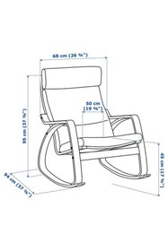 Resim IKEA Poang Sallanan Sandalye 