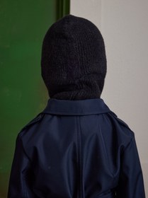 Resim Soft Balaclava Bere Siyah - Siyah / 4-9 Yaş 