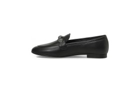 Resim Butigo 26S-007 6fx Siyah Kadın Loafer 