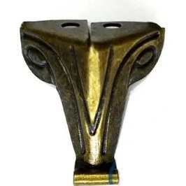 Resim Mena Rise Moda Sac Sandık Ayağı, Kutu Ayak 2,5 cm - Antik, 100 Adet - Lisinya 