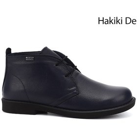 Resim Gönderi R Lacivert Antik Kauçuk Taban Hakiki Deri Bot Lacivert 
