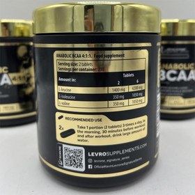 Resim Kevin Levrone Anabolic BCAA 4:1:1 , 200 tablets - 50 Servis 