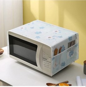 Resim Gaojunshop01 Şık Su Geçirmez Peva Fırın Kılıfı Yağa Dayanıklı Buzdolabı Mıknatıslı Yıkanabilir 