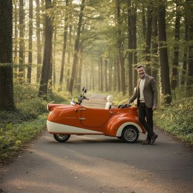 Resim Elektrikli Moped | Orange County - Lityum iyon - 60V 24 Ah 