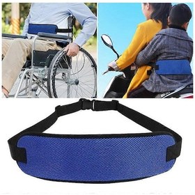 Resim Kaymaz Karın Kemeri Sandalye Tutma Kemeri Yaşlı Hasta Tekerlekli Sandalye Aksesuarları 