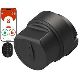 Resim Desi Utopic RXe Yapay Zeka Destekli Akıllı Kilit iOS - Android Uyumlu - Parmak İzi ve Tuş Takımı Set 