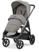 Resim Inglesina Aptica Glam Tek El Tek Hamle ile Katlanıp Açılan Çift Yön Bebek Arabası - Platinum Grey 