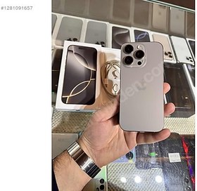 Resim Apple iPhone 16 Pro İkinci El TR | 128 GB | Natürel Titanyum 