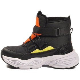 Resim Pepino Siyah Cırtlı İçi Polarlı Soğuğa Dirençli Kaymaz Erkek Çocuk Bot 2087 F Siyah 