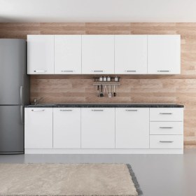 Resim Minar 280 cm Mutfak Dolabı Beyaz 280-B2 
