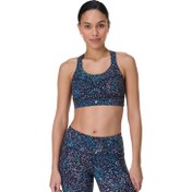 Resim Sweaty Betty Power Medium Support Sports Br Kadın Mavi Fitness Bra 
