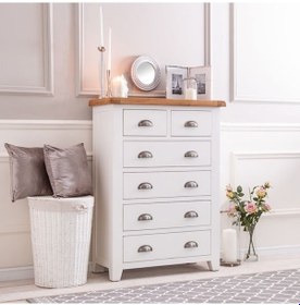 Resim Masifart Frame 6 Cekmeceli Şifonyer 