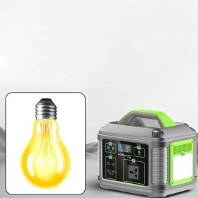 Resim Hsc Bilişim Konfulon CN05 Powerbank 600W 128.000 Mah Kamp Şarj 60W Pd - Siyah 