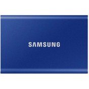 Resim Samsung T7 1TB Usb 3.2 Gen2 Mavi Taşınabilir Disk 