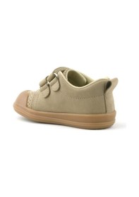 Resim Rakerplus Hakiki Deri Vizon Cırtlı Anatomik Bebek Spor Ayakkabı Sneaker Vizon 