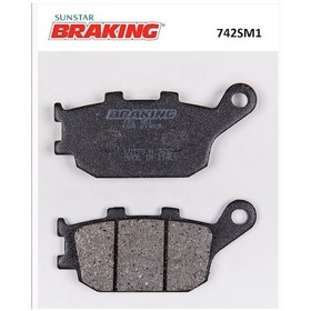Resim HONDA CBF 1000 BRAKING YARI METALİK ARKA FREN BALATASI 742SM1 