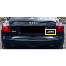 Resim A4 Uyumlu 2.5 Tdı Krom Bagaj Yazısı 3m 3d Abs 