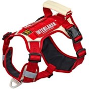 Resim Interlaken Harness Köpek Göğüs Tasması Kırmızı Bej L Bej - Kırmızı 