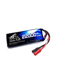 Resim Leopard Power 22000 mAh 22.2V 6S 25C UAV & Multirotor Lityum Polimer Lipo Batarya Pil XT150 Plug 