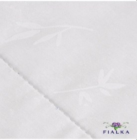 Resim Fialka Yorgan Bambu Xl Battal King Size 235X215 Beyaz 
