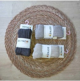 Resim Kıpırık Baby 3 Adet Pamuklu Çocuk Ve Bebek Külotlu Çorap-866 Ekru 