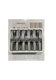 Resim Zhlhome 12 Li Standlı Kaşıklı Baharatlık Seti Beyaz 