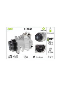 Resim Mercedes C180 W204 Klima Kompresoru 2008-2012 Valeo 813258 