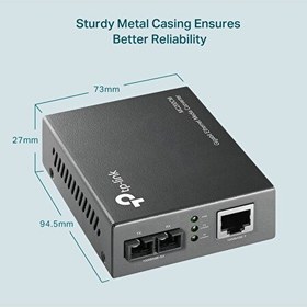 Resim Tp-Link MC200CM Gigabit Ethernet Medya Dönüştürücü 